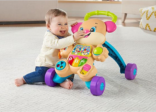 Fisher Price Dog Animal for 6+ Months Pink