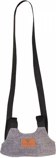 Cangaroo Oliver with Support Strap for 6+ Months Gray