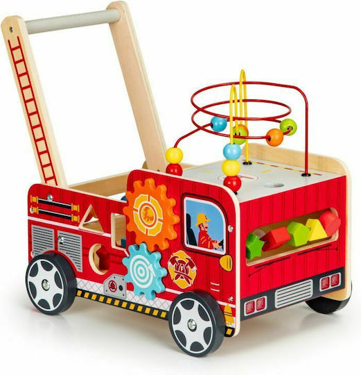 Ecotoys Fire Truck for 12+ Months Red
