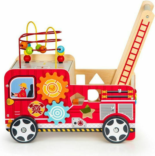 Ecotoys Fire Truck for 12+ Months Red