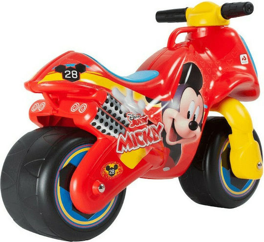 Injusa Mickey Mouse Ride On για 18+ μηνών Κόκκινο