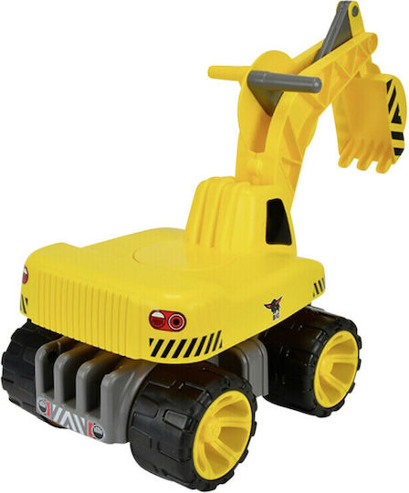 Big Maxi Digger Ride On for 12+ Months Yellow
