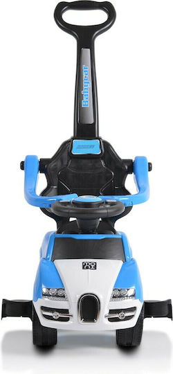 Moni Rider 308 Car Ride On with Parental Handle for 12+ Months Blue