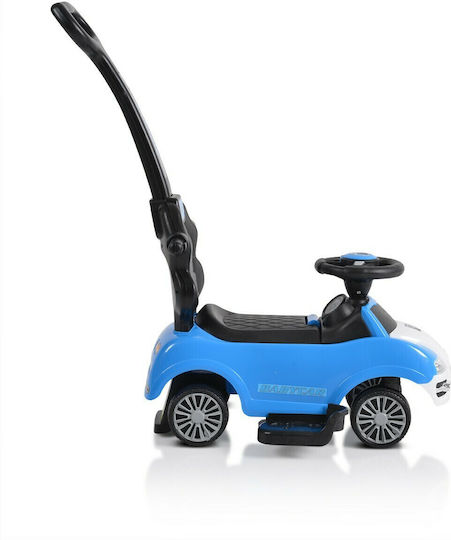 Moni Rider 308 Car Ride On with Parental Handle for 12+ Months Blue
