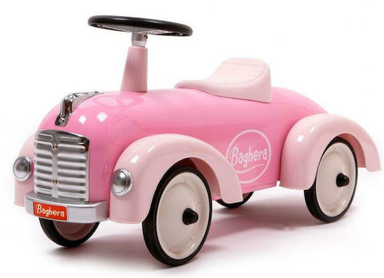 Baghera Speedster Baby Walker Car Ride On for 12++ Months B116882 Pink