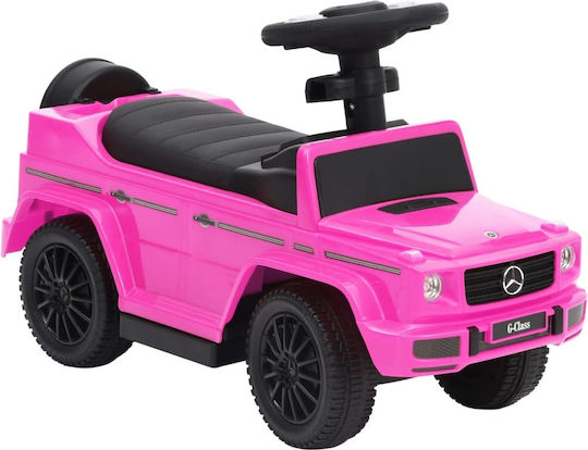 vidaXL Mercedes-Benz Αυτοκινητάκι Ride On με Χειρολαβή για 12+ μηνών Ροζ