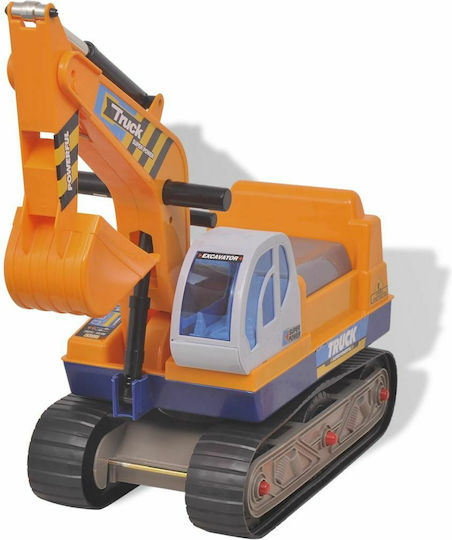 vidaXL Excavator Walking Car Ride On For 12+ Months Orange