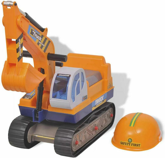 vidaXL Excavator Walking Car Ride On For 12+ Months Orange