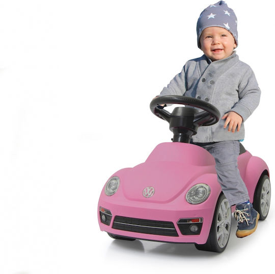 Jamara VW Beetle Αυτοκινητάκι Ride On για 12+ μηνών Ροζ