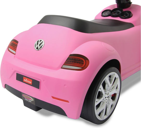 Jamara VW Beetle Αυτοκινητάκι Ride On για 12+ μηνών Ροζ