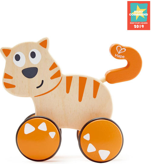 Hape Избутване насам-натам Dante Push and Go от дърво за 12++ месеца