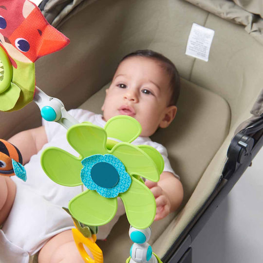 Tiny Love Bar Light Toy for Crib and Stroller with Teether and Mirror Sunny Take Along Arch for 0++ Months