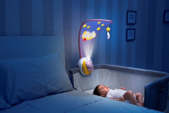 Chicco Κρεμαστό Παιχνίδι Κούνιας με Μουσική και Προτζέκτορα Κοντά Στο Φεγγάρι για Νεογέννητα