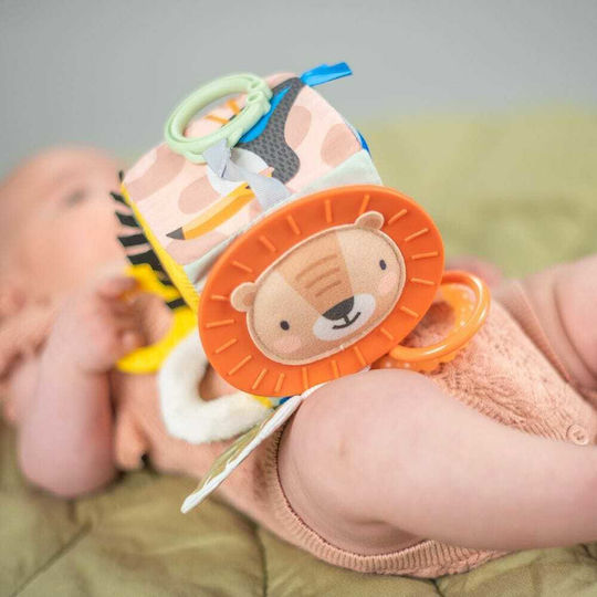 Taf Toys Pendant Toy for Car with Teether and Mirror Savannah Discovery Cube 12755
