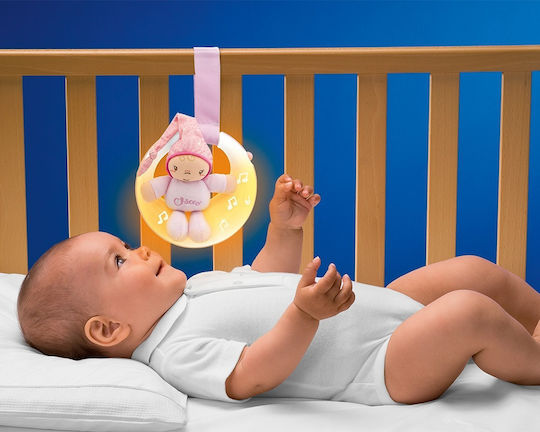 Chicco Pendant Toy for Car with Music Little Moon Goodnight for 0++ Months 02426-10