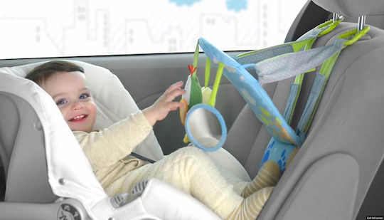 Taf Toys Pendant Toy for Car with Mirror Play & Kick for 0++ Months