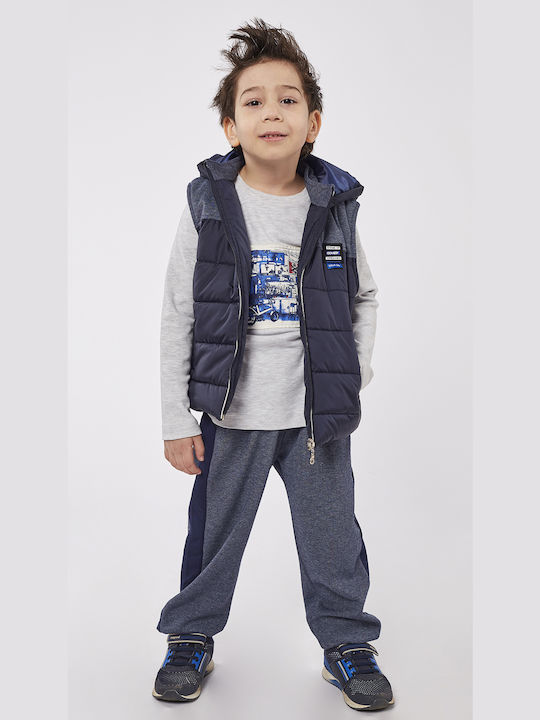 Hashtag Kids Set with Pants & Jacket Winter 2pcs Blue