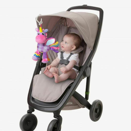 Playgro Pendant Toy for Car with Teether and Mirror Stella Unicorn Munchimal for 0++ Months 0186981