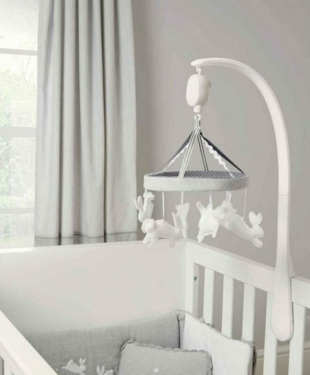 Mamas & Papas Mobile für Kinderbett mit Musik Welcome To The World für 0++ Monate