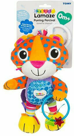 Lamaze Окачен Играчка За автомобил Play & Grow Purring Percival за 0++ Месеца L27563