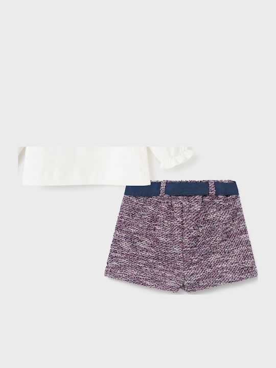 Kinder-Set mit Shorts Sommer 2Stück Burgundisch