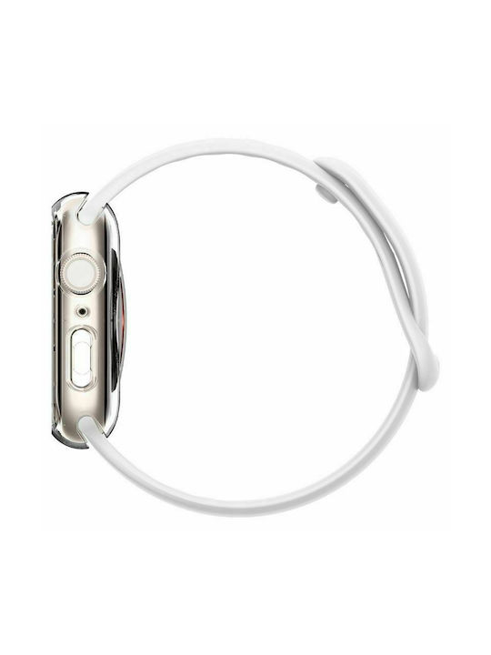Spigen Liquid Crystal Силиконов Калъф Crystal Clear за Apple Watch 41 мм