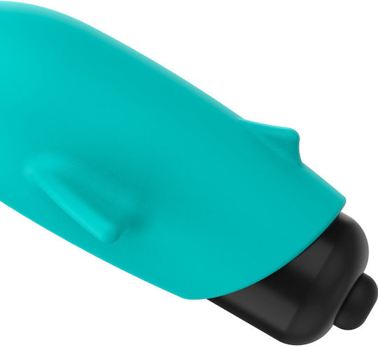 Dream Love Ohmama Pocket Dolphin Mini Δονητής Bullet Xmas Edition 8cm Τιρκουάζ