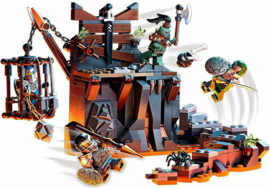 LEGO Ninjago Пътешествие до Черепни Подземия за 7+ Години 401 Бройки