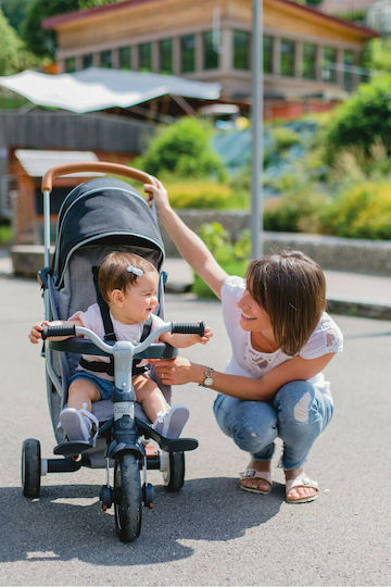 Smoby Robin Foldable and Convertible 3 in 1 for 6 Months Gray