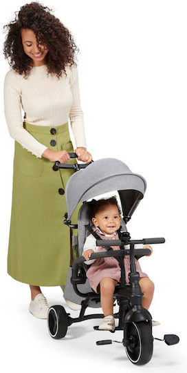 Kinderkraft Jazz Klappbares & Wandelbares 4 in 1 für 9 Monate Grau