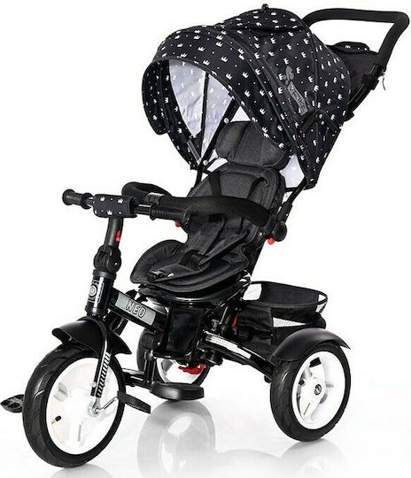 Lorelli Neo Air 2021 Convertible with Parental Handle for 1-3 Years Black