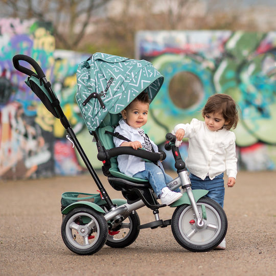 Lorelli Neo Air Luxe Convertible with Parental Handle 3 in 1 for 1-3 Years Green