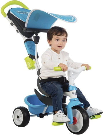 Smoby Baby Driver Comfort Μετατρεπόμενο με Χειρολαβή Γονέα για 10 Μηνών Μπλε