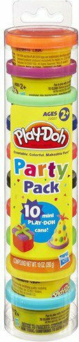 Hasbro Play-Doh 10 Теста За Моделиране Пластелини Play-Doh За 2+ Години Многоцветни E24