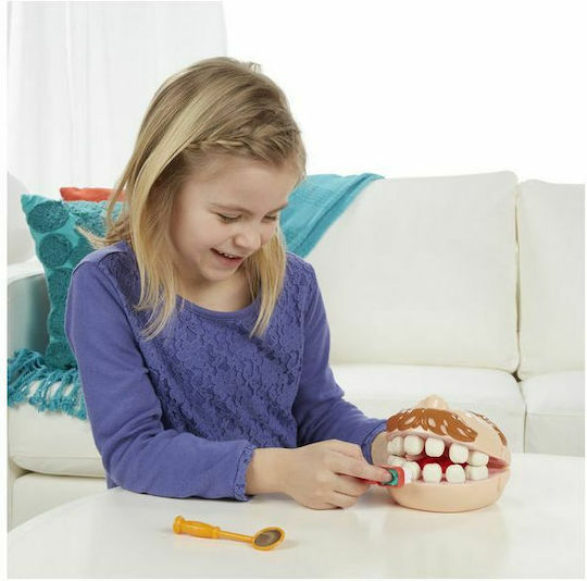 Hasbro Play-Doh Пластелин - Игра Doctor Drill 'n Fill за 3+ Години, 5бр EU4