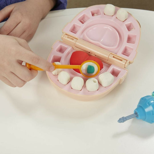 Hasbro Play-Doh Пластелин - Игра Doctor Drill 'n Fill за 3+ Години, 5бр EU4