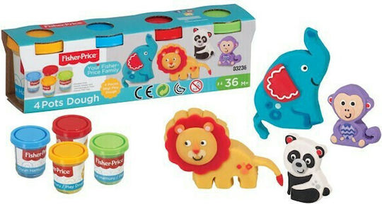 Fisher Price 4 Modeling Doughs for 3+ Years