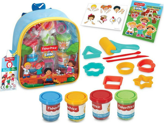 Fisher Price Knete Spiel-Set Für Kinder Ab 3 Jahren 4 Stück