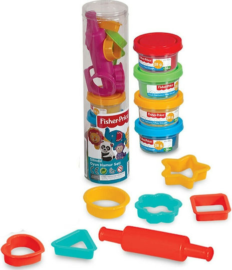 Fisher Price Knete - Spiel-Set in Dose für 3+ Alter