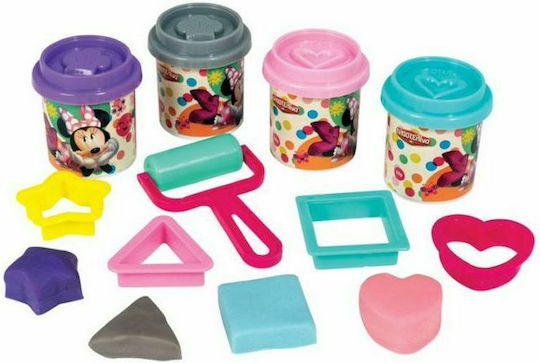 AS Plasticină - Joc Geantă Minnie pentru 3+ Ani 4 Buc