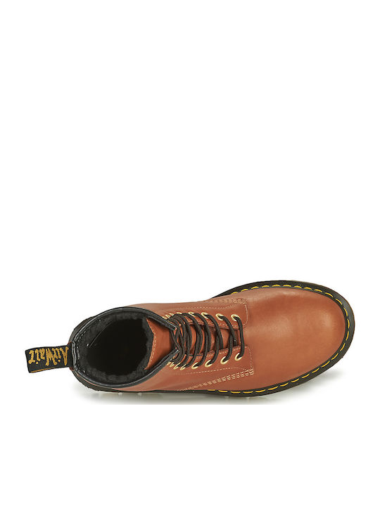 1460 Leather Brown Boots