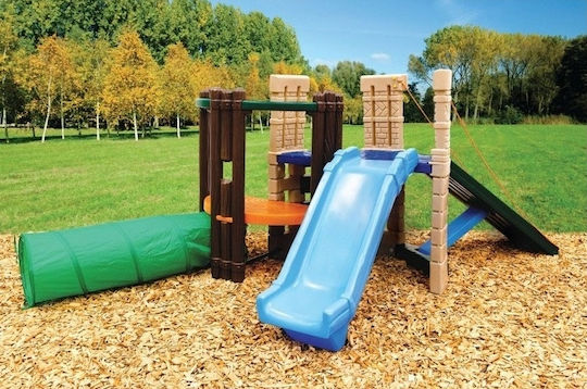 Little Tikes Παιδότοπος Seek & Explore Climber με Τσουλήθρα Πολύχρωμος για 3+ Ετών