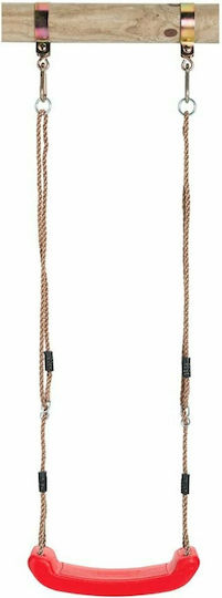 Blue Rabbit Plastic Hanging Swing 255x255cm for 3+ years Red
