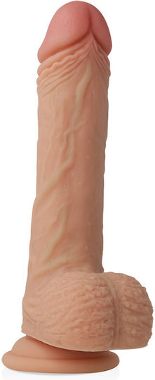 Cyber Silicock Cyber Silicock Realistic Dildo with Balls and Suction Cup Flesh 20cm
