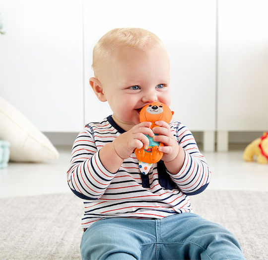 Fisher Price Hedgehog Shaker Twins Σετ Κουδουνίστρες Δίδυμα Σκαντζοχοιράκια για 3+ Μηνών