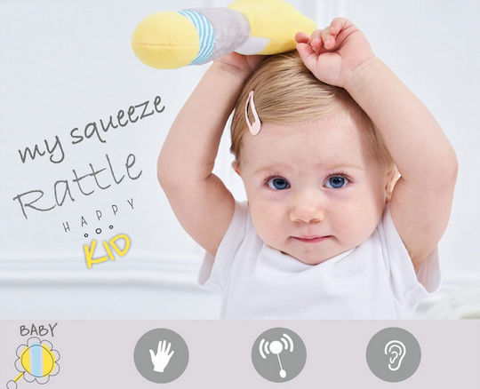 Bebe Stars Raccoon Baby Rattle For Newborns