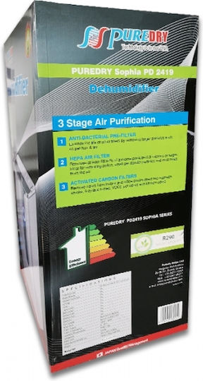 Puredry Sofia PD2419 Dehumidifier with Compressor 24lt