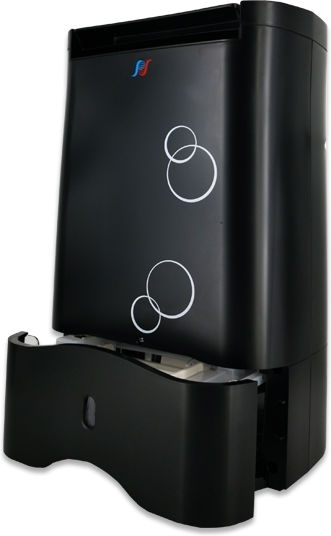 Puredry PDD 10200 Desiccant Famous Dehumidifier Zeolite with Ionizer 10lt Black