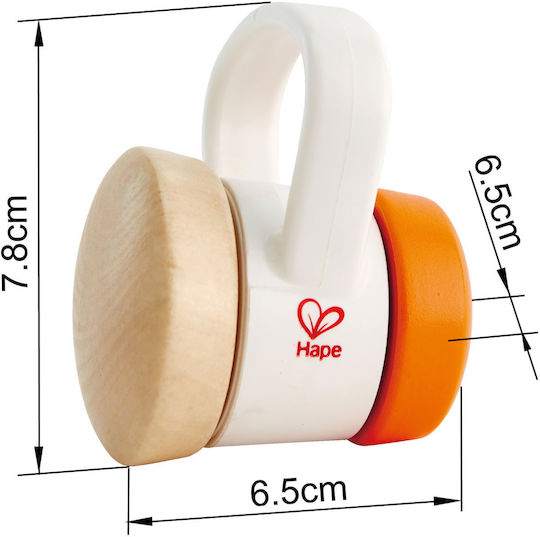 Hape Hölzene Baby Rassel Roller Rattle