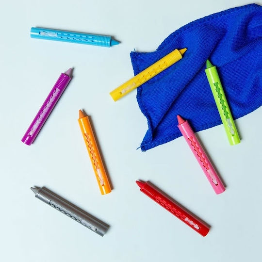 Tiger Tribe Bath Crayons Μαρκαδόροι Μπάνιου για 36+ Μηνών 8τμχ